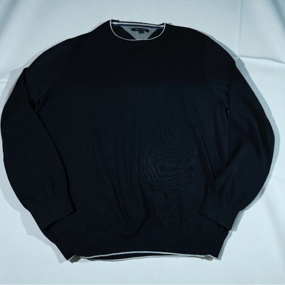 362 Tommy Hilfiger | NWOT Men's Dark Blue Kit Crewneck Sweater (size 2XL) - Picture 14 of 15